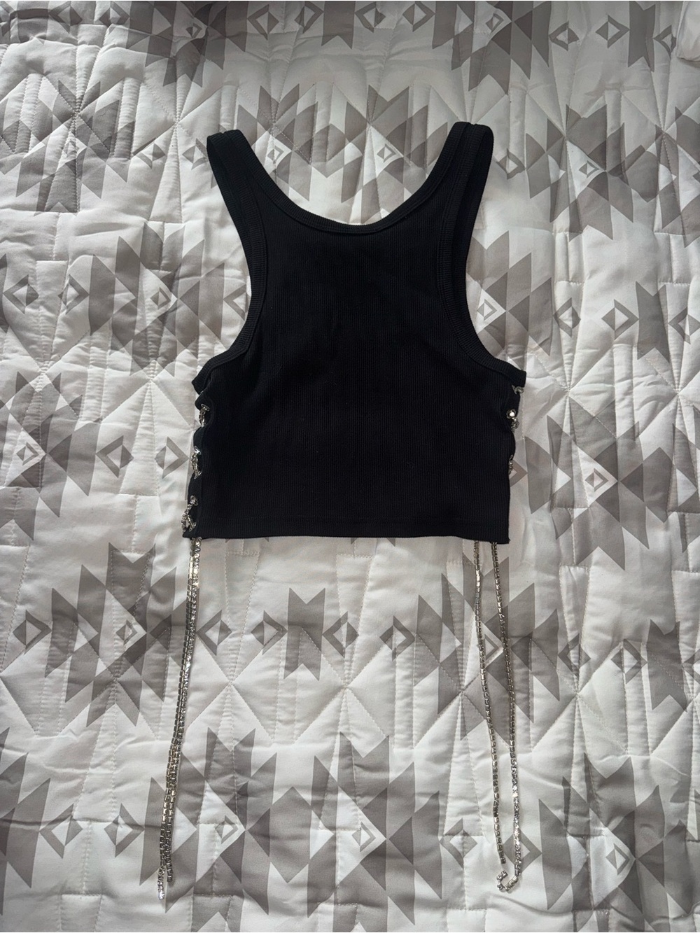 Rebel Born Rhinestone Tank - Picture 3 of 3